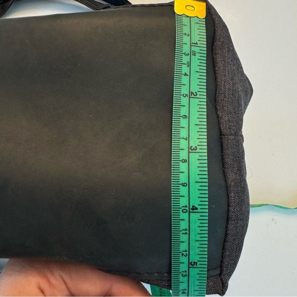 NFL Super Bowl 50 Travel Computer Bag Grey Yellow Denver Broncos Panthers - Picture 11 of 14